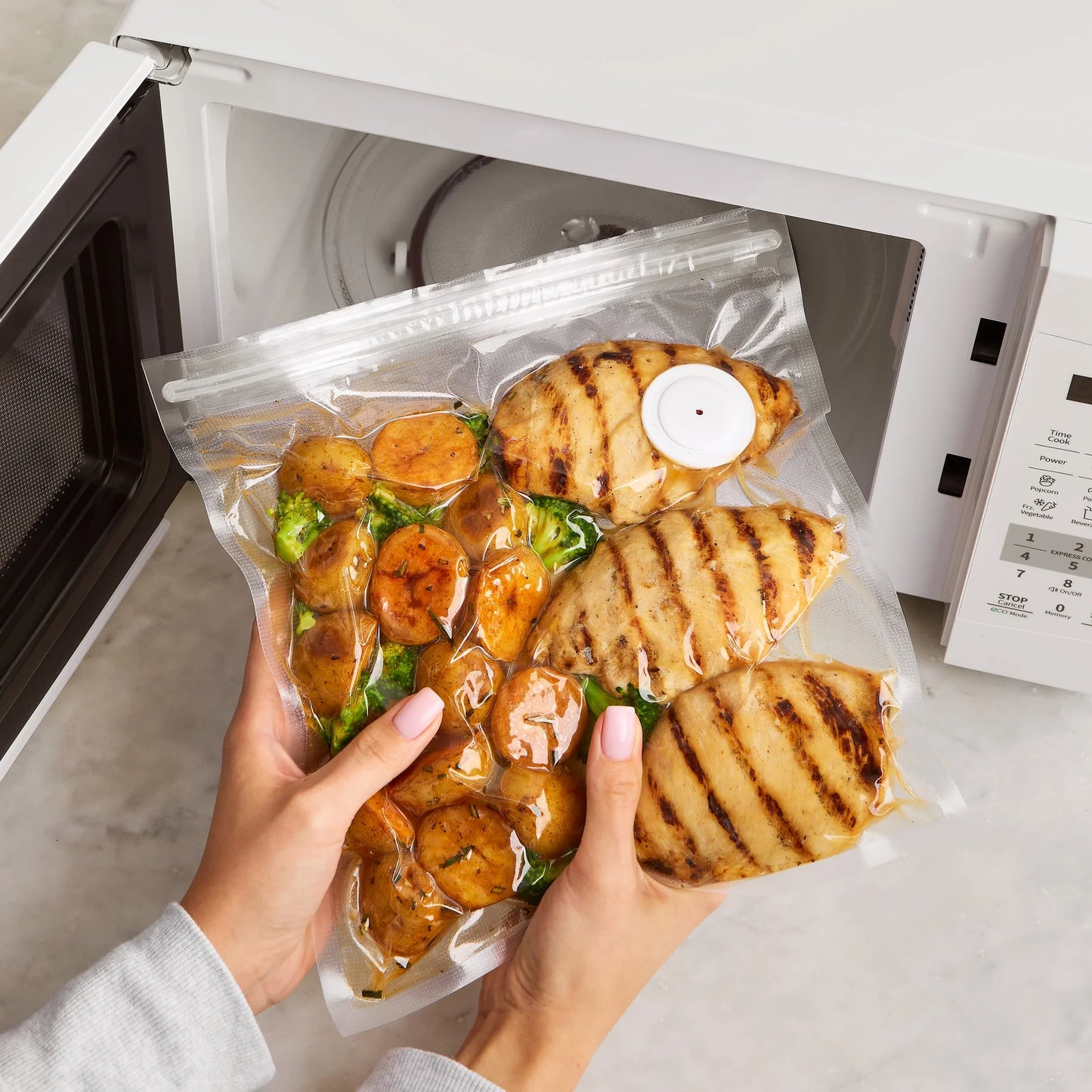SansAir Pro – Scelleuse Sous Vide Compacte