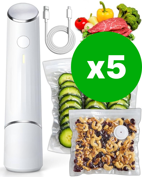 SansAir Pro – Scelleuse Sous Vide Compacte